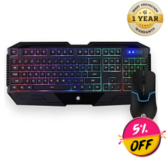 HP USB Gaming Keyboard and Mouse GK1100